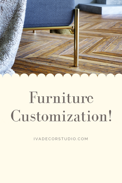 Trending Fashion: Furniture Customization!