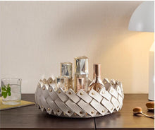 Load image into Gallery viewer, Norman Wowen Leather Basket