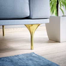 Load image into Gallery viewer, Set of 4 Brass Sofa Legs - ivadecorstudio