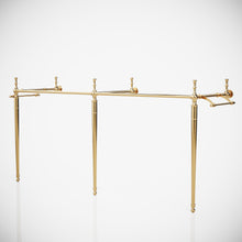 Load image into Gallery viewer, Brass Wall-Mount Vanity Base 3-leg