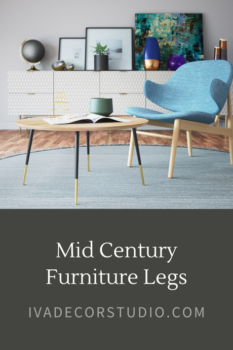 Mid Century Furniture Legs