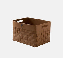Load image into Gallery viewer, Glendale Wowen Leather Basket