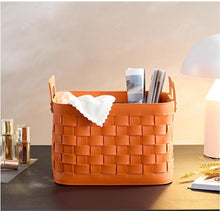 Load image into Gallery viewer, Joliet Wowen Leather Basket