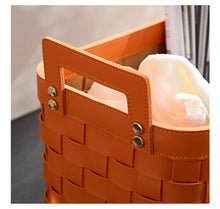 Load image into Gallery viewer, Joliet Wowen Leather Basket