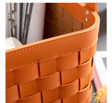 Load image into Gallery viewer, Joliet Wowen Leather Basket