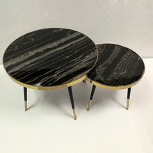 Load image into Gallery viewer, Round Marble Coffee Table - ivadecorstudio