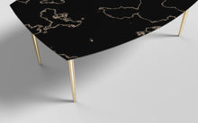 Load image into Gallery viewer, Set of 4 Brass Tapered Dining Table Legs - ivadecorstudio
