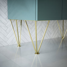 Load image into Gallery viewer, Set of 4 Brass Cabinet Legs - ivadecorstudio
