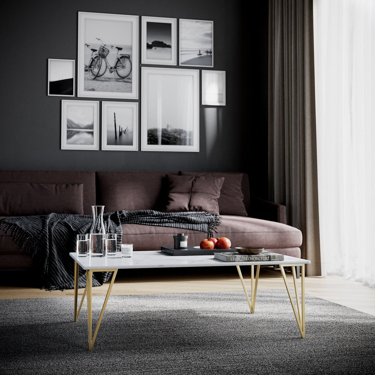 et-of-4-brass-coffee-table-legs-gold-bench-legs-brass-furniture-legs ...